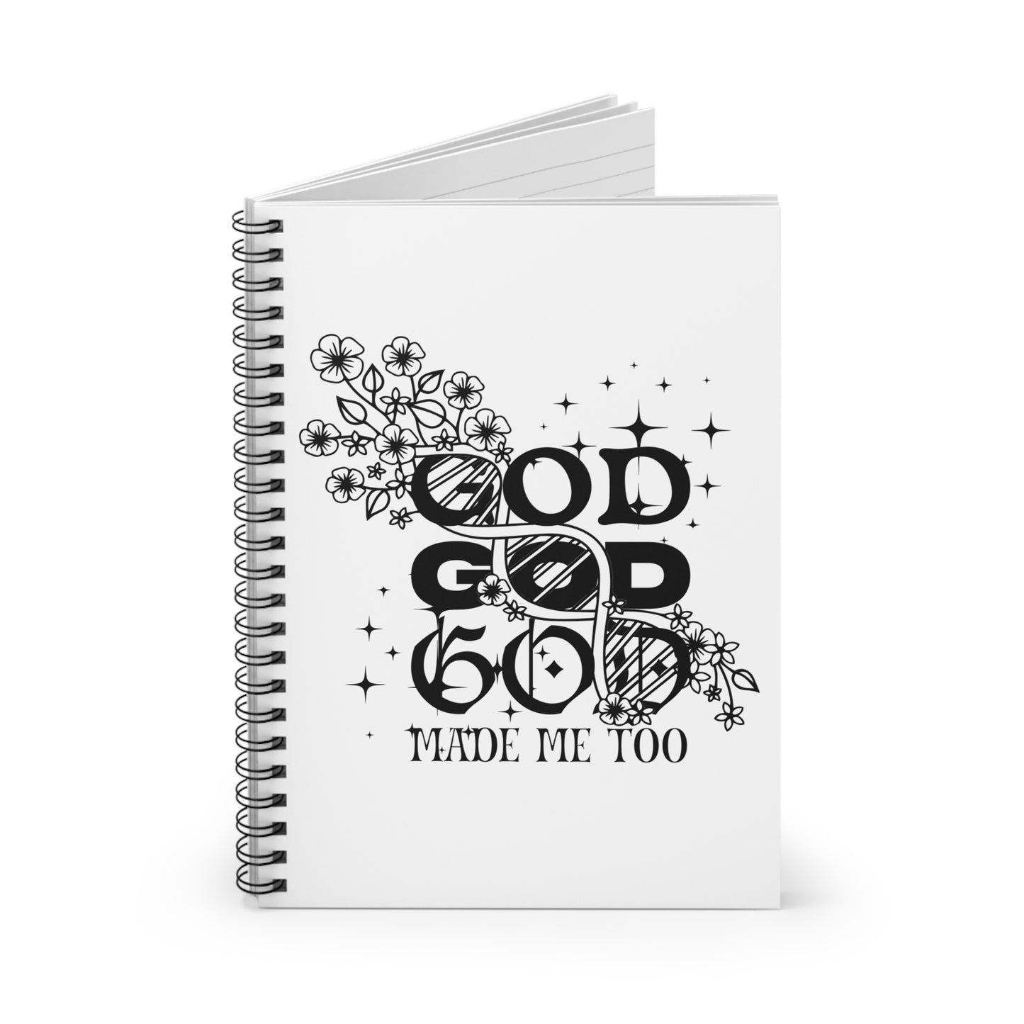 God Made Me Too - Self Care Journal